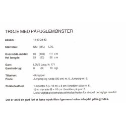 Trje med pfuglemnster