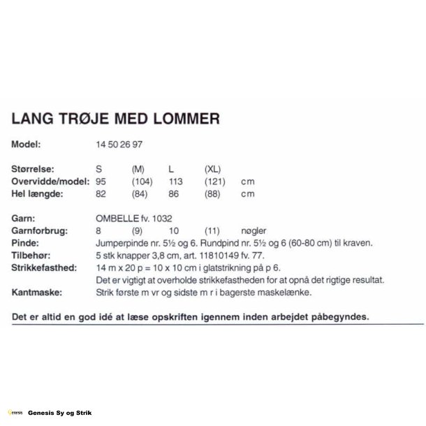 Lang trje med lommer