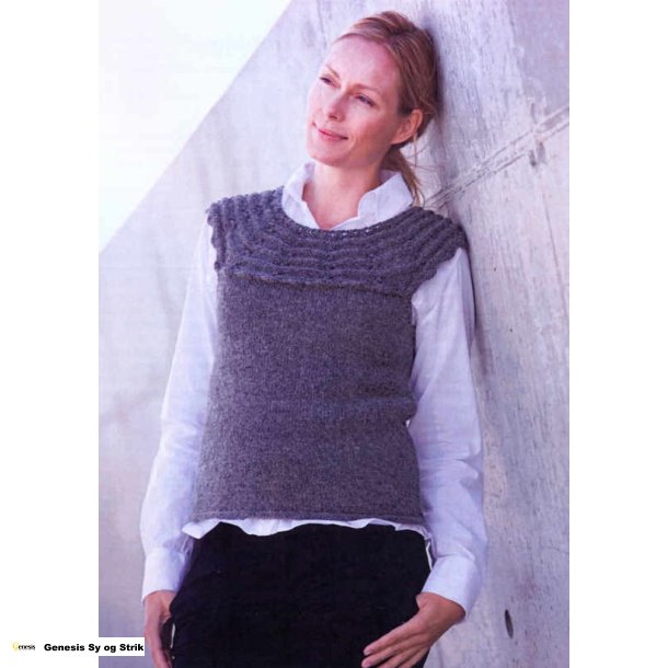 Top med rundt brestykke i hulmnster