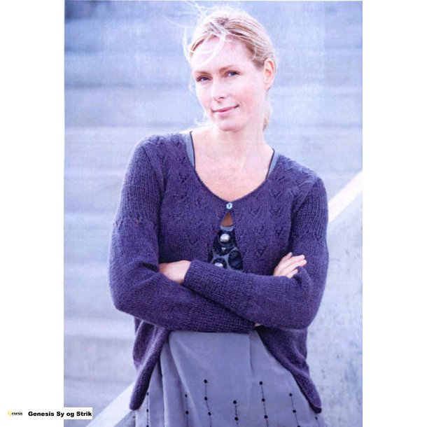 Trje med rib og hulmnster