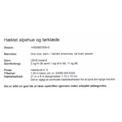 Hklet alpehue og trklde