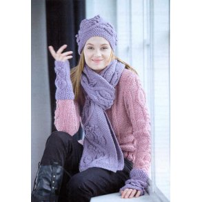 Trklde, pulsvarmere og hue med vinranke