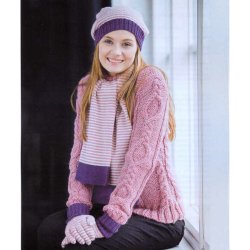 Dame hue-, vante- og halstrkldest