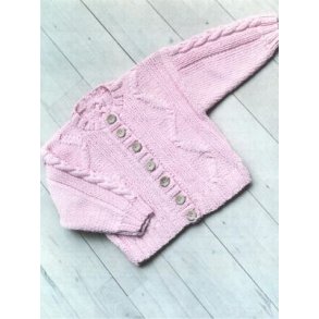 Barnearan i Bomuld 8/8 - Cardigan