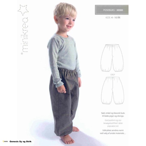 Klassisk buks - Kids 4 - 10 r