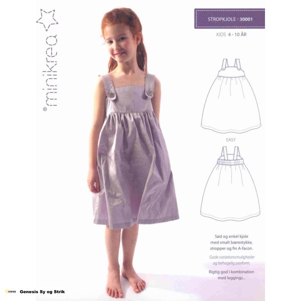 Stropkjole - Kids 4 - 10 r