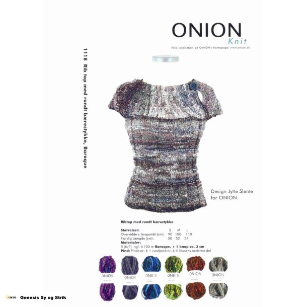 Rib top med rundt brestykke