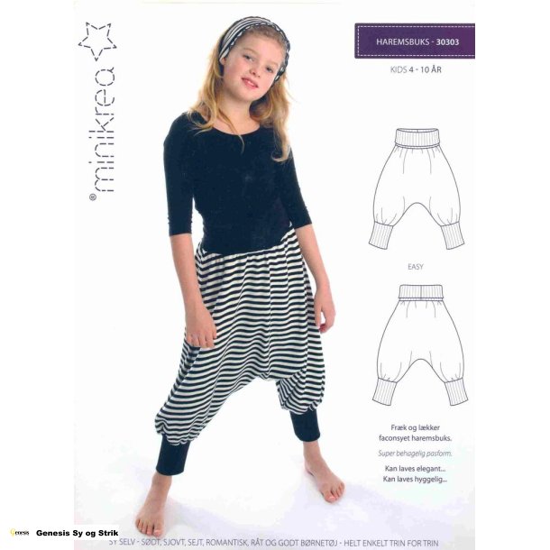 Haremsbuks - Kids 4 - 10 r