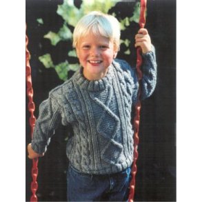 Aran-sweater til brn