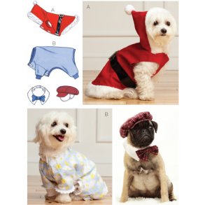 Jakker og hatte m.m. til hunden