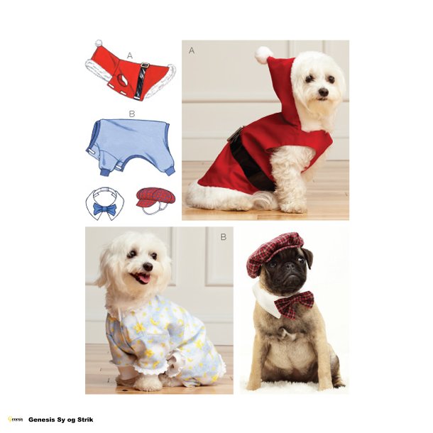 Jakker og hatte m.m. til hunden