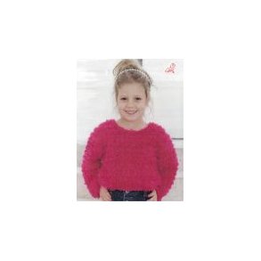 Brnebluse med striber