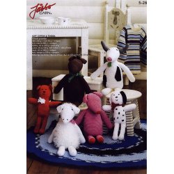 Gosedjur &amp; rund matta i soft Cotton