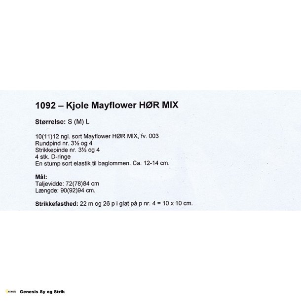 Kjole Mayflower Hr mix