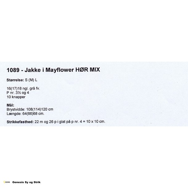 Jakke i Mayflower HR MIX