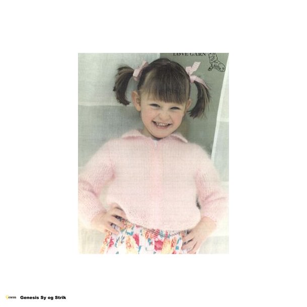 Mohairtrje med lynls.