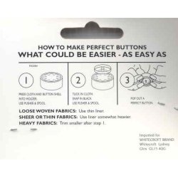 Overtrksknapper - 15 mm