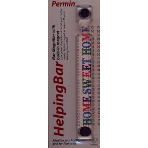 Forstrrelsesglas, luplineal til magnetplade