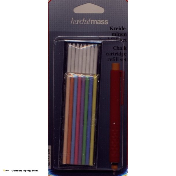 Ekstra stifter til skrdderkridt