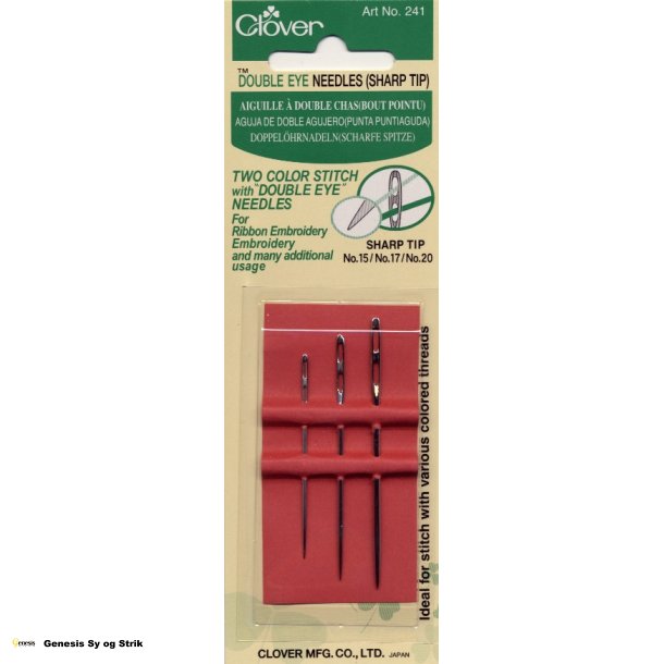 Clover - Dobbeltjet nl med spids.