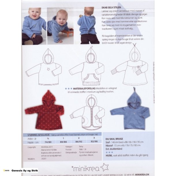 Httebluse - Baby  - 3 r.