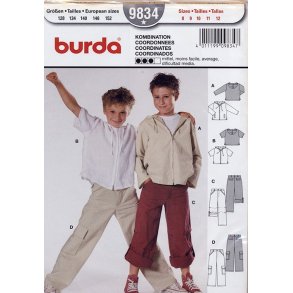 Jakke, trje og bukser