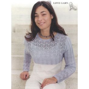 Sjlevarmer med zig-zag hulmnster.