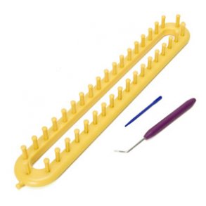 Strikkering / Hurtigstrikker - aflang - 46