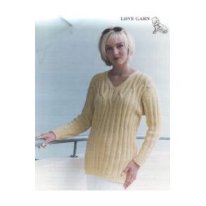 Trje i bred rib med snoninger