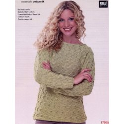 Sweater med snoninger