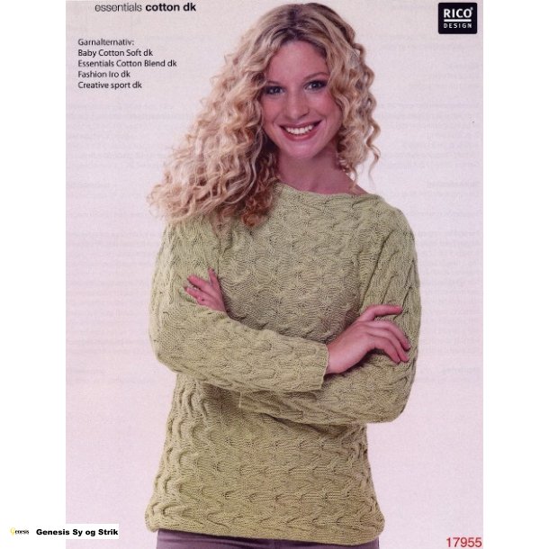 Sweater med snoninger