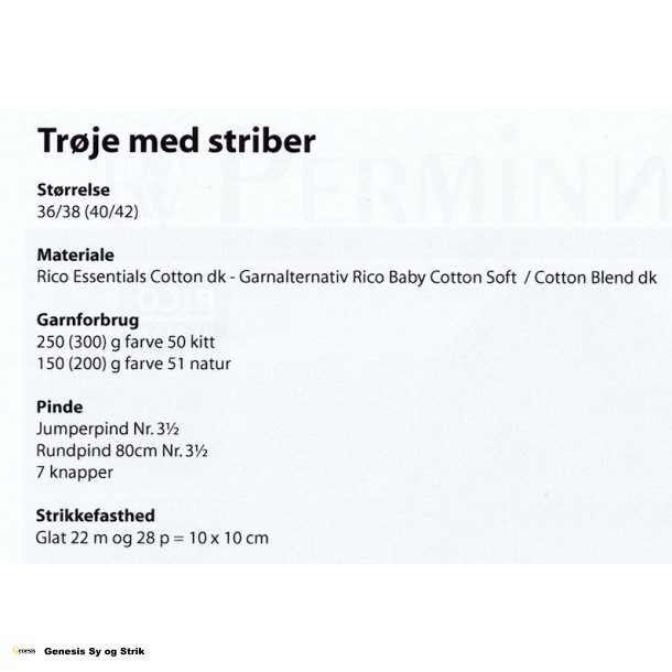 Trje med striber