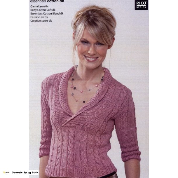 Sweater med snoninger