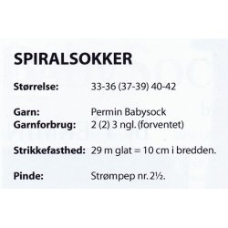 Spiralsokker