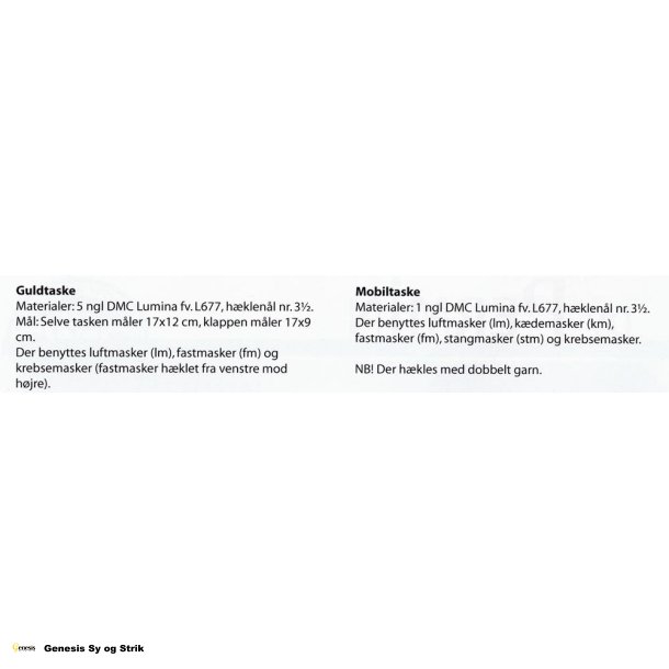 Guld, Slv- og Mobiltaske