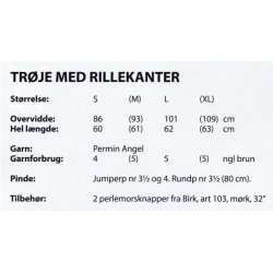 Trje med rillekanter