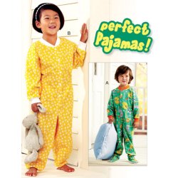 Pyjamas med og uden fdder