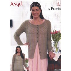 Vendbar cardigan med hulmnstre i vintage - stil