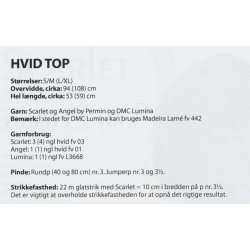 Hvid top