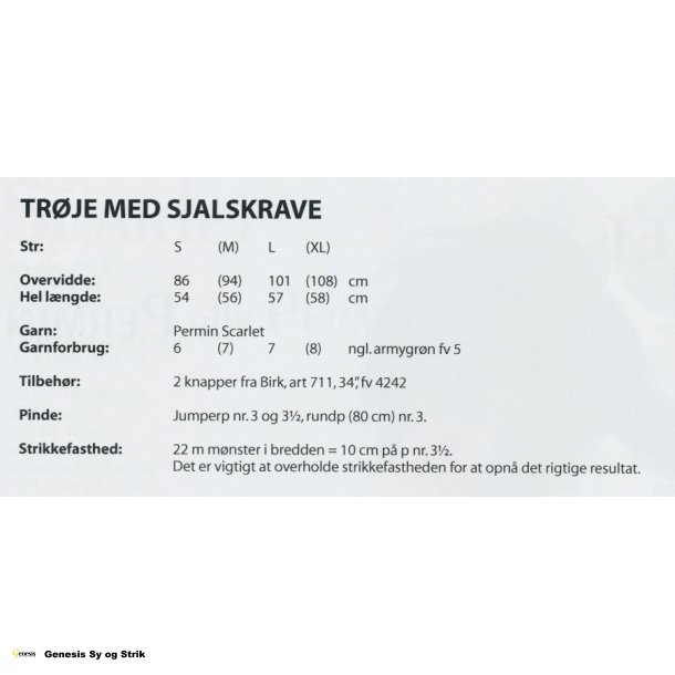Trje med sjalskrave