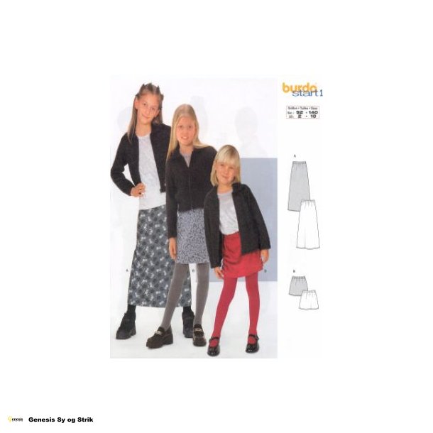 Nederdel - kort eller lang