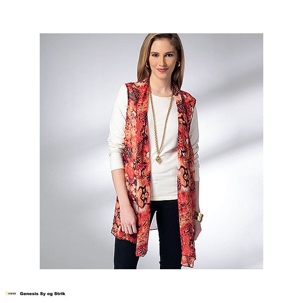 Misses' Vest &amp; Jacket