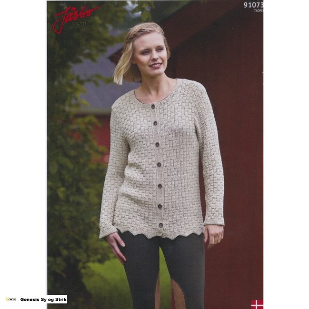 Trje med relief mnster