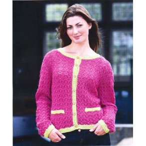 Cardican med hulmnster