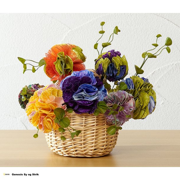 Blomster skabelon