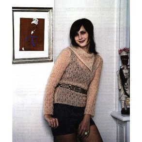 Polo med blondemnster