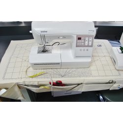 Strygepude med lommer.