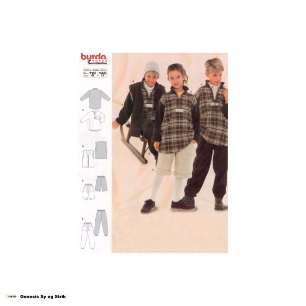 Bluse, Vest, Korte Bukser, Joggingbukser