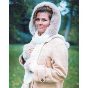 Hue-trklde med snuppere og pels