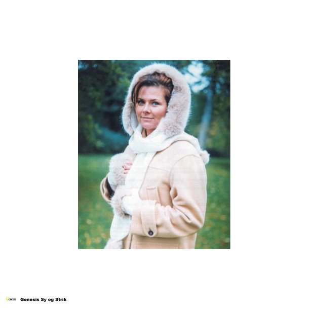 Hue-trklde med snuppere og pels